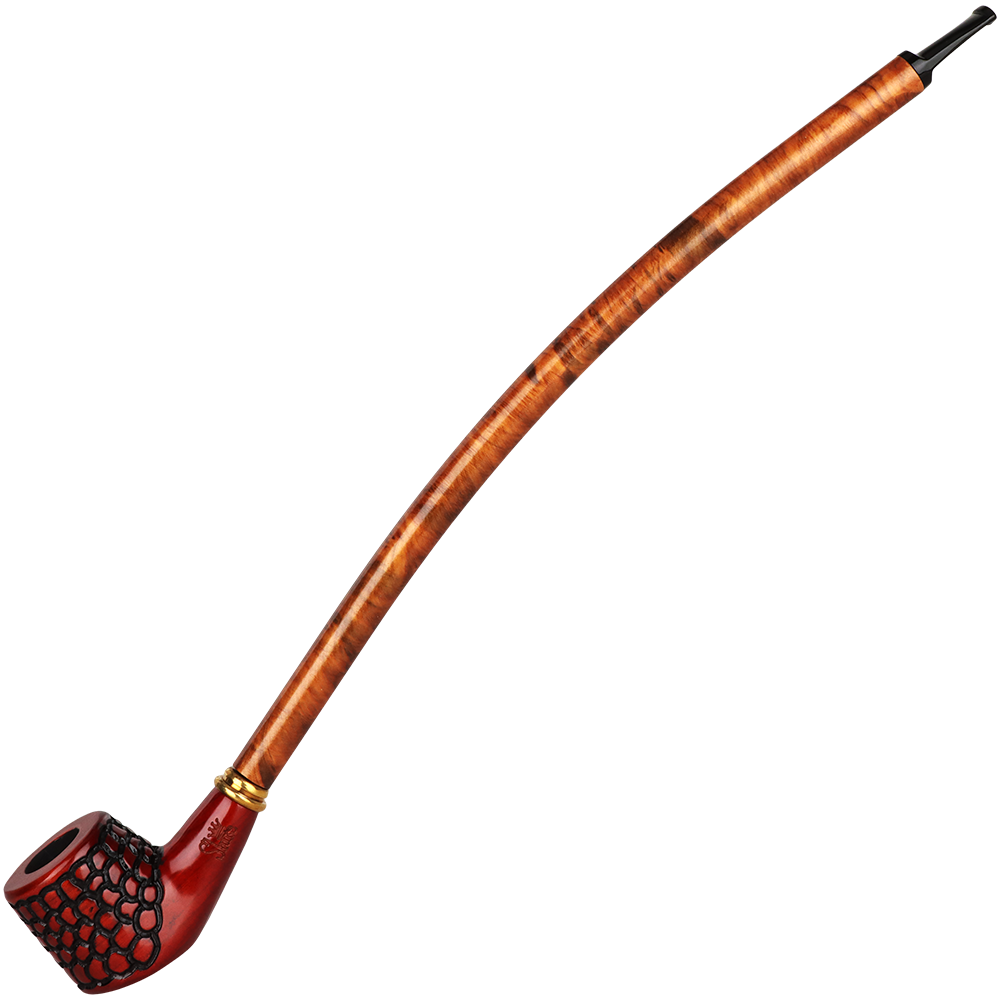 churchwarden tobacco pipes Hysagtek 16" Long Pipe Wooden Long Stem Smoking Pipe with Gift Box, Pattern Random : Health & Household Churchwarden Smoking Pipe | The