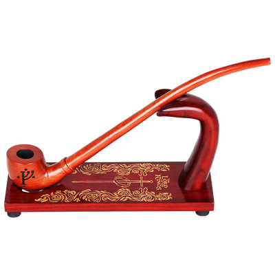 ISILDUR™ Pipe Stand | Side View with Gandalf Pipe