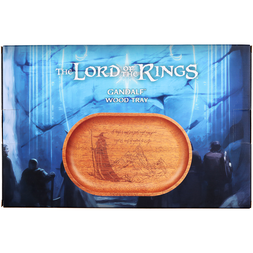 GANDALF™ Wooden Accessory Tray | Packaging Front View