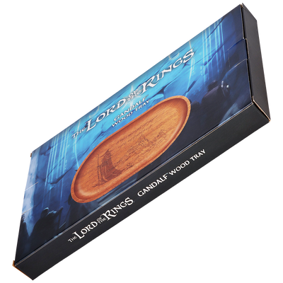 GANDALF™ Wooden Accessory Tray | Packaging Side View
