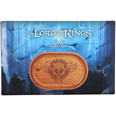 GIMLI™ Wooden Accessory Tray | Packaging Front View