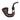 The Sleuth | Engraved Calabash Wood Smoking Pipe | 5"
