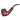 The Socialite | Engraved Bent Brandy Smoking Pipe | 5.5"