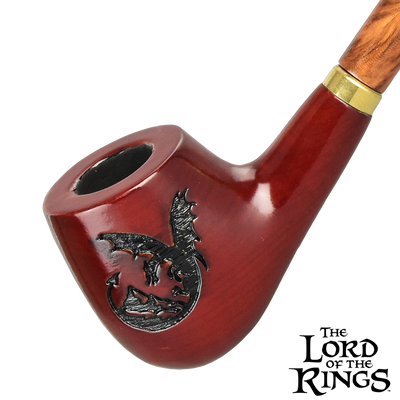 SMAUG™ Smoking Pipe | Shire Pipes™ x The Lord of the Rings™ | Close View