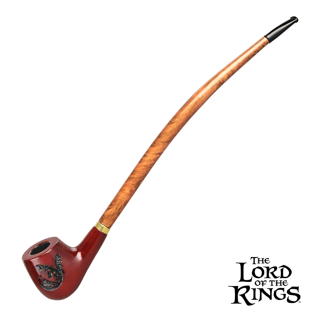 SMAUG™ Smoking Pipe | Shire Pipes™ x The Lord of the Rings™ | Side View