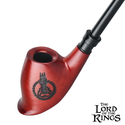 TWO TOWERS™ Smoking Pipe | Shire Pipes™ x The Lord of the Rings™ | Side View Close Up
